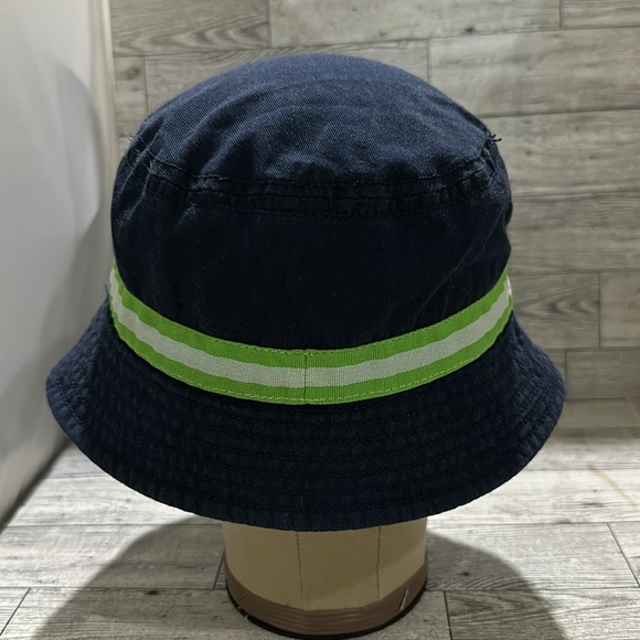 Blue turtle summer beach bucket hat - Picture 3 of 6